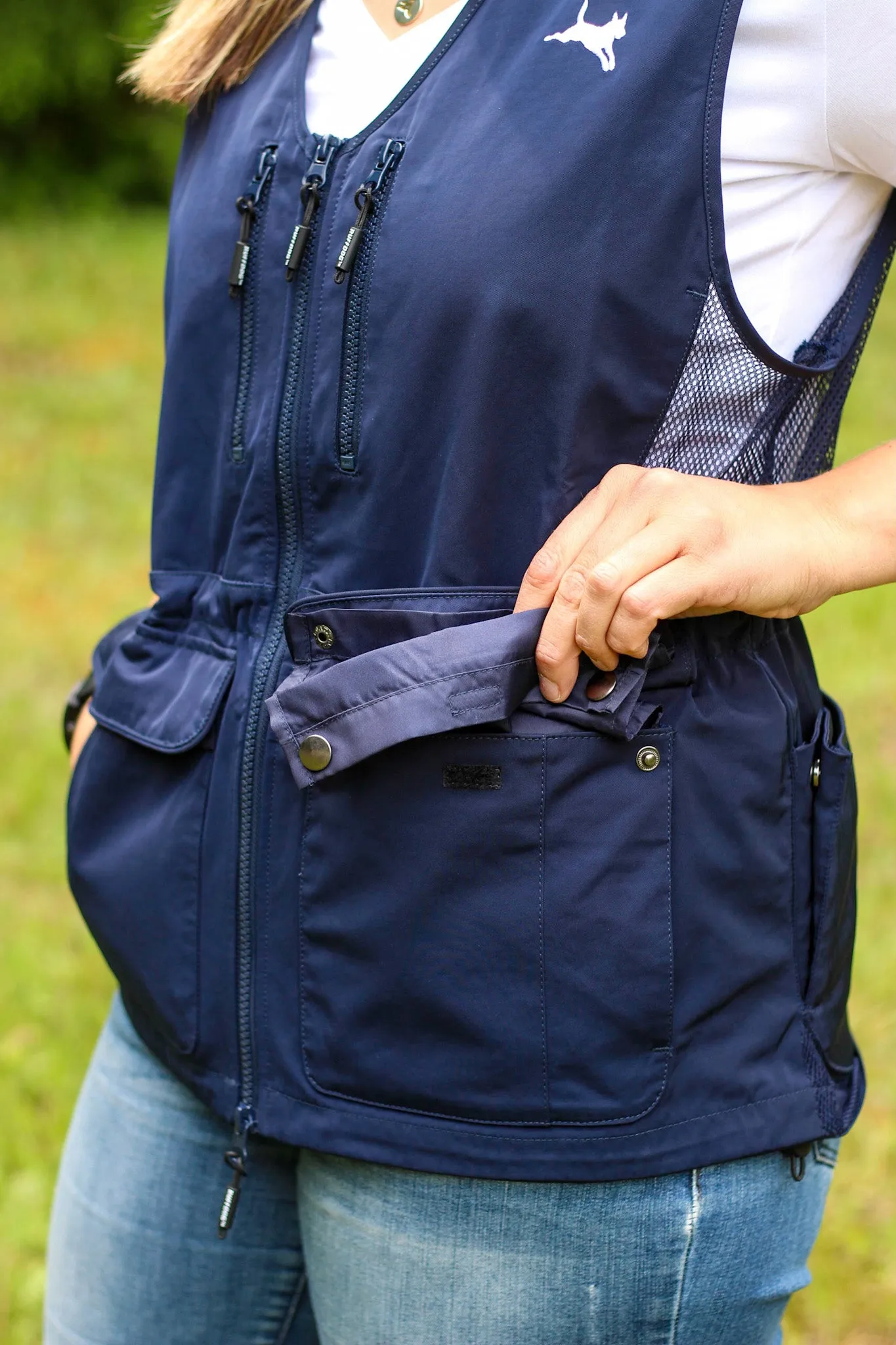 Ruffdog COLA Lightweight Dog Trainer Vest NAVY SAVE 40%