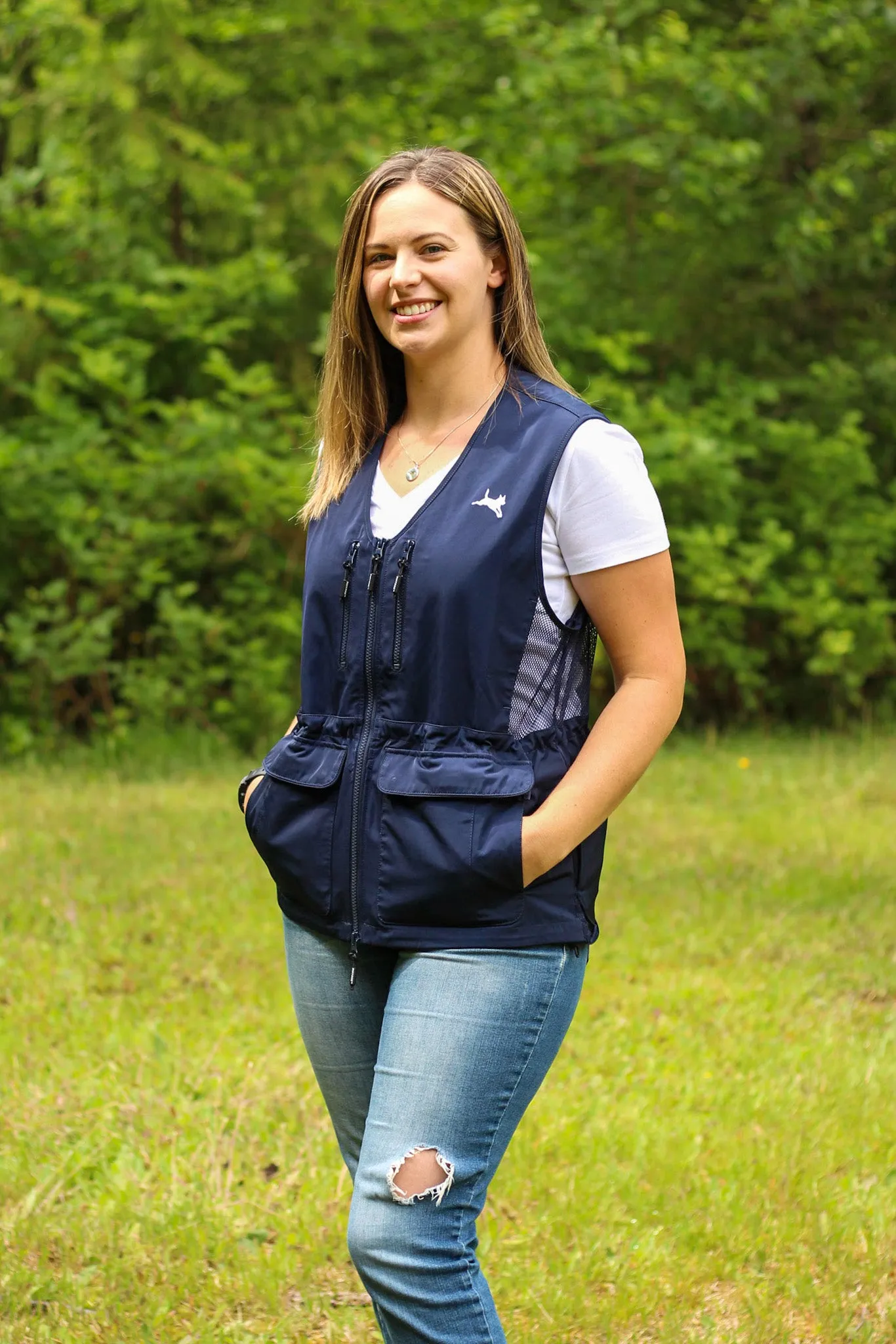 Ruffdog COLA Lightweight Dog Trainer Vest NAVY SAVE 40%