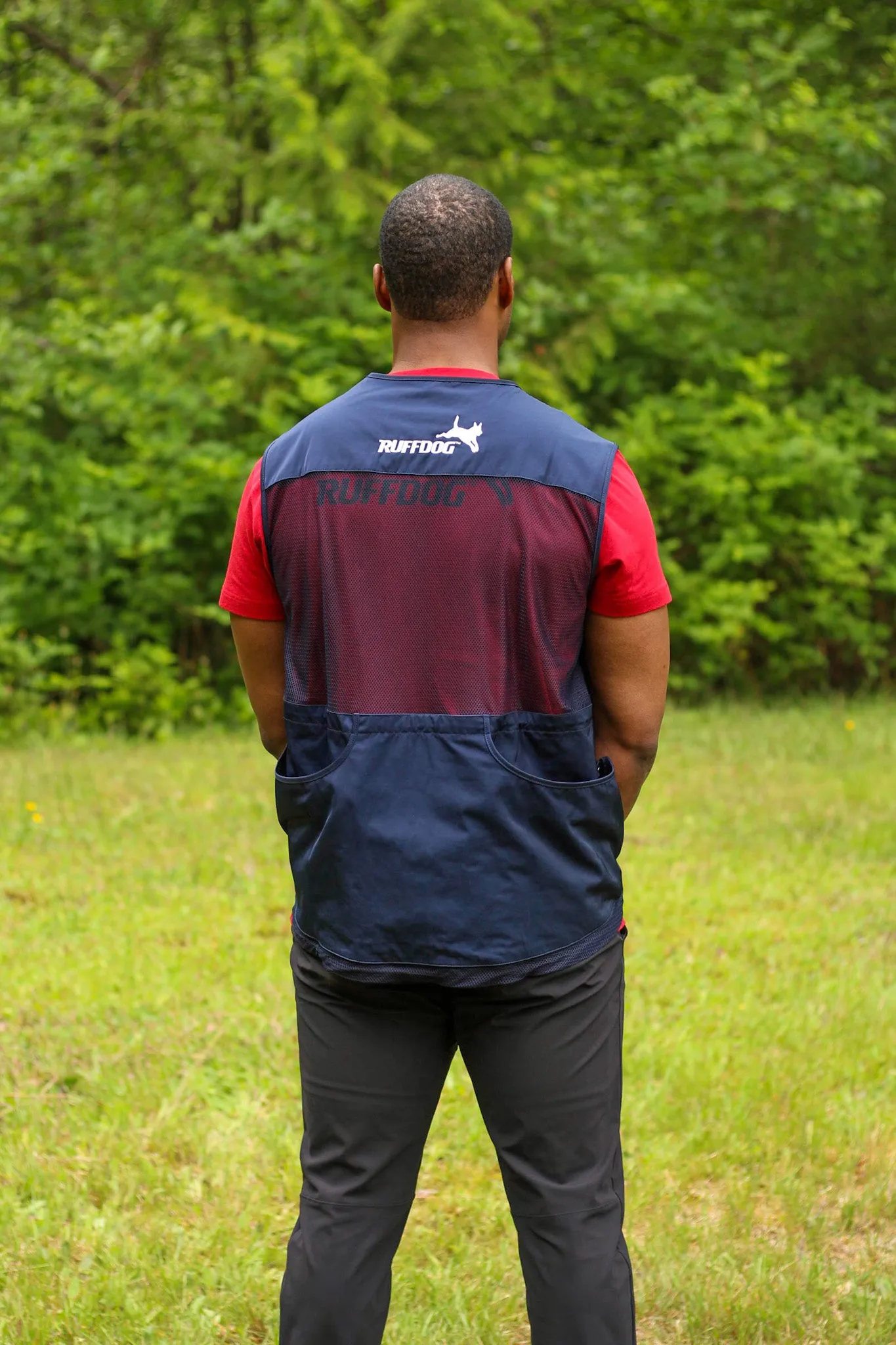 Ruffdog COLA Lightweight Dog Trainer Vest NAVY SAVE 40%