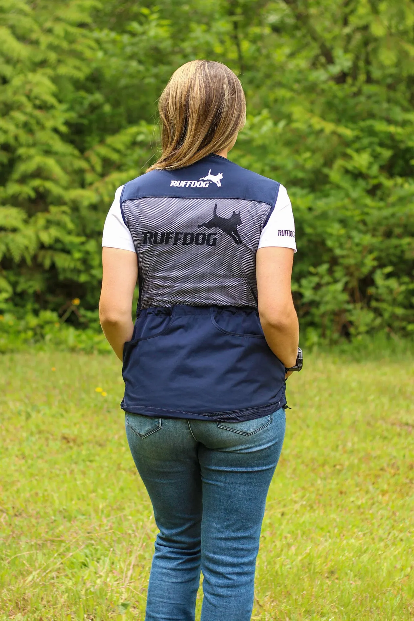 Ruffdog COLA Lightweight Dog Trainer Vest NAVY SAVE 40%