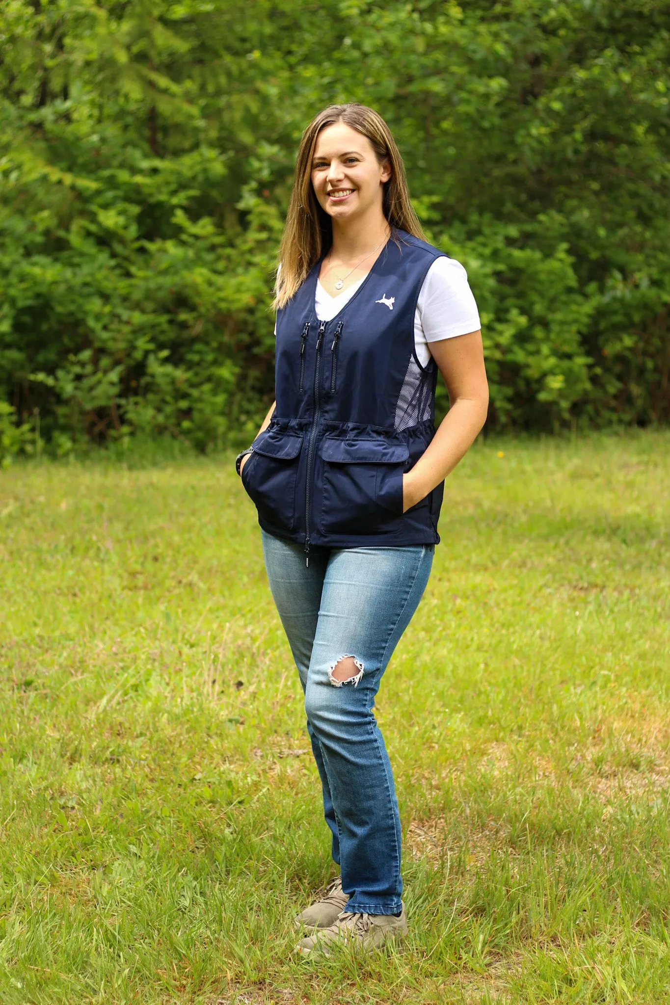 Ruffdog COLA Lightweight Dog Trainer Vest NAVY SAVE 40%