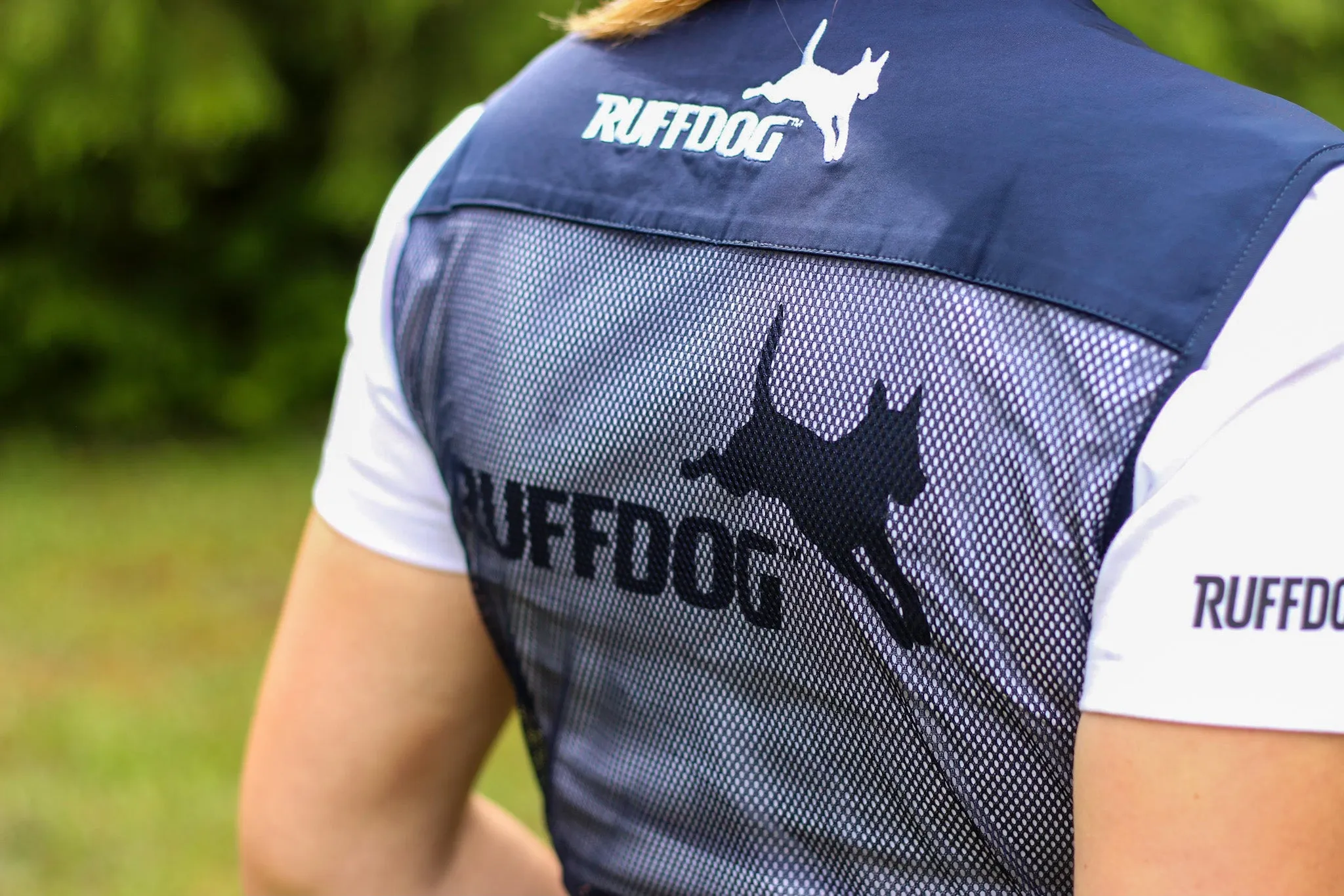 Ruffdog COLA Lightweight Dog Trainer Vest NAVY SAVE 40%