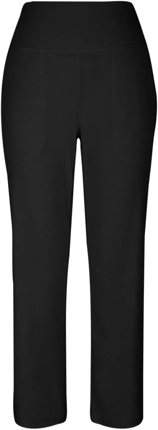 Scrub Pants for Women, Lounge Summer Casual High Waisted Sweatpants Baggy with