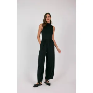 See Me Now Corset Knit Jumpsuit