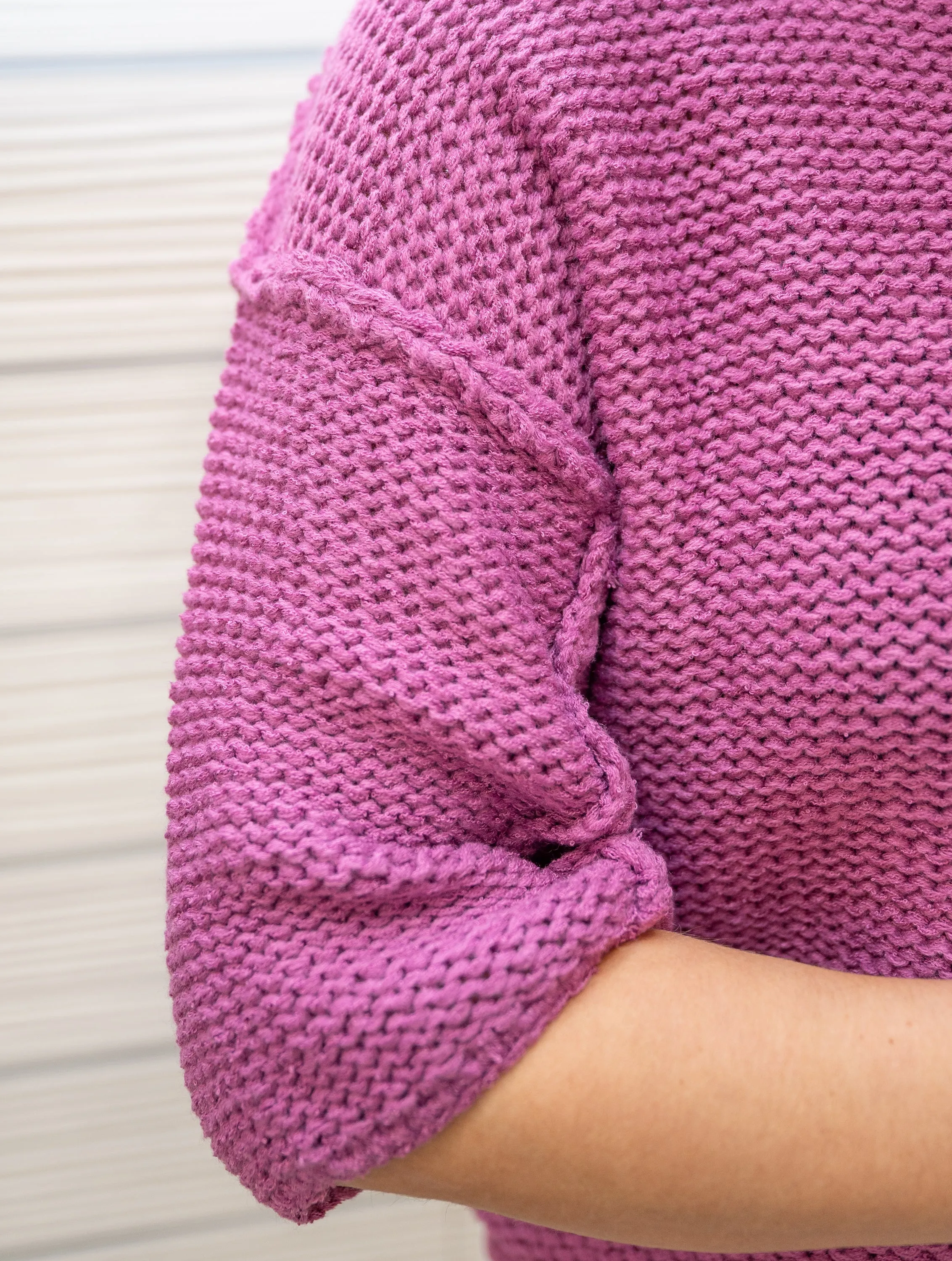 Simply Overjoyed Knit Top