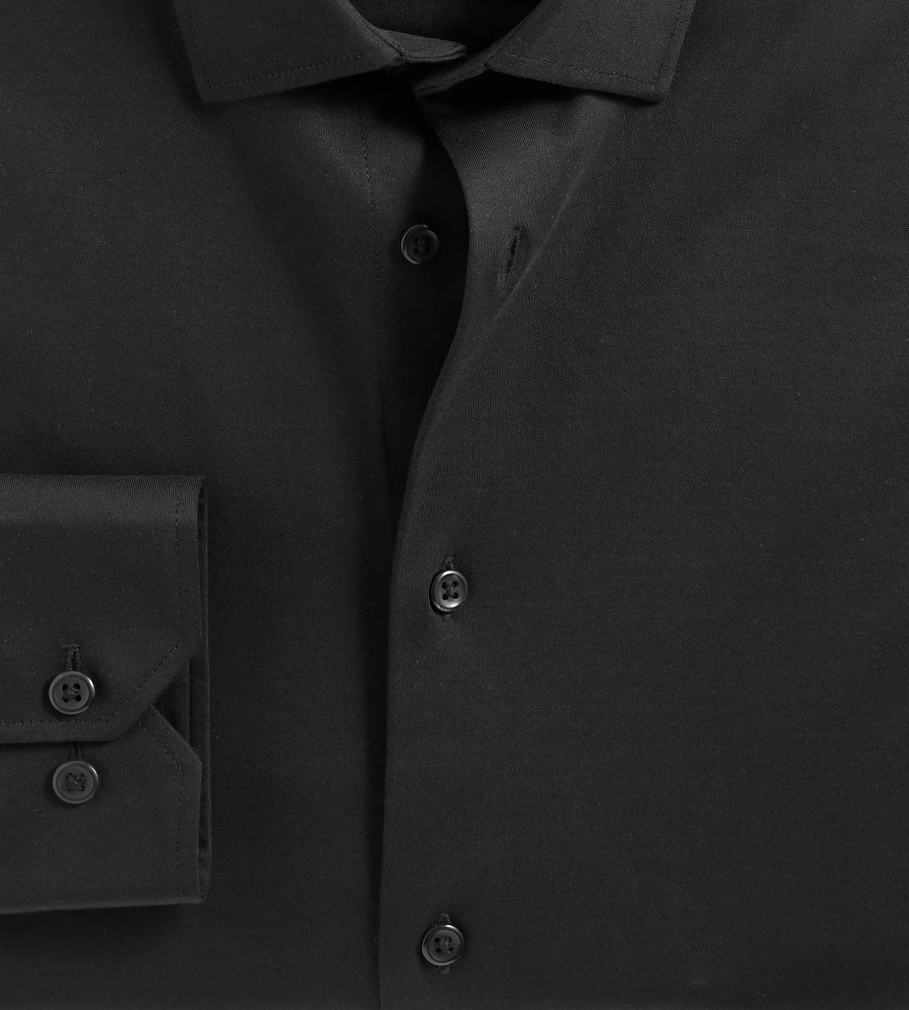 Slim Fit 360 Stretch Knit Non-Iron Soft Touch Jersey Dress Shirt