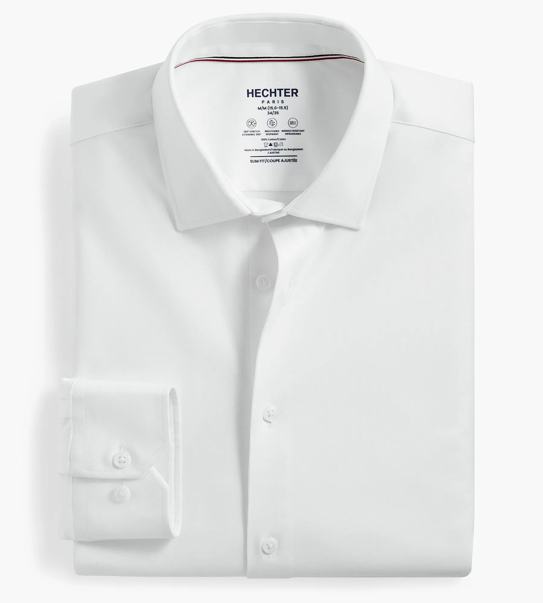 Slim Fit 360 Stretch Knit Non-Iron Soft Touch Jersey Dress Shirt