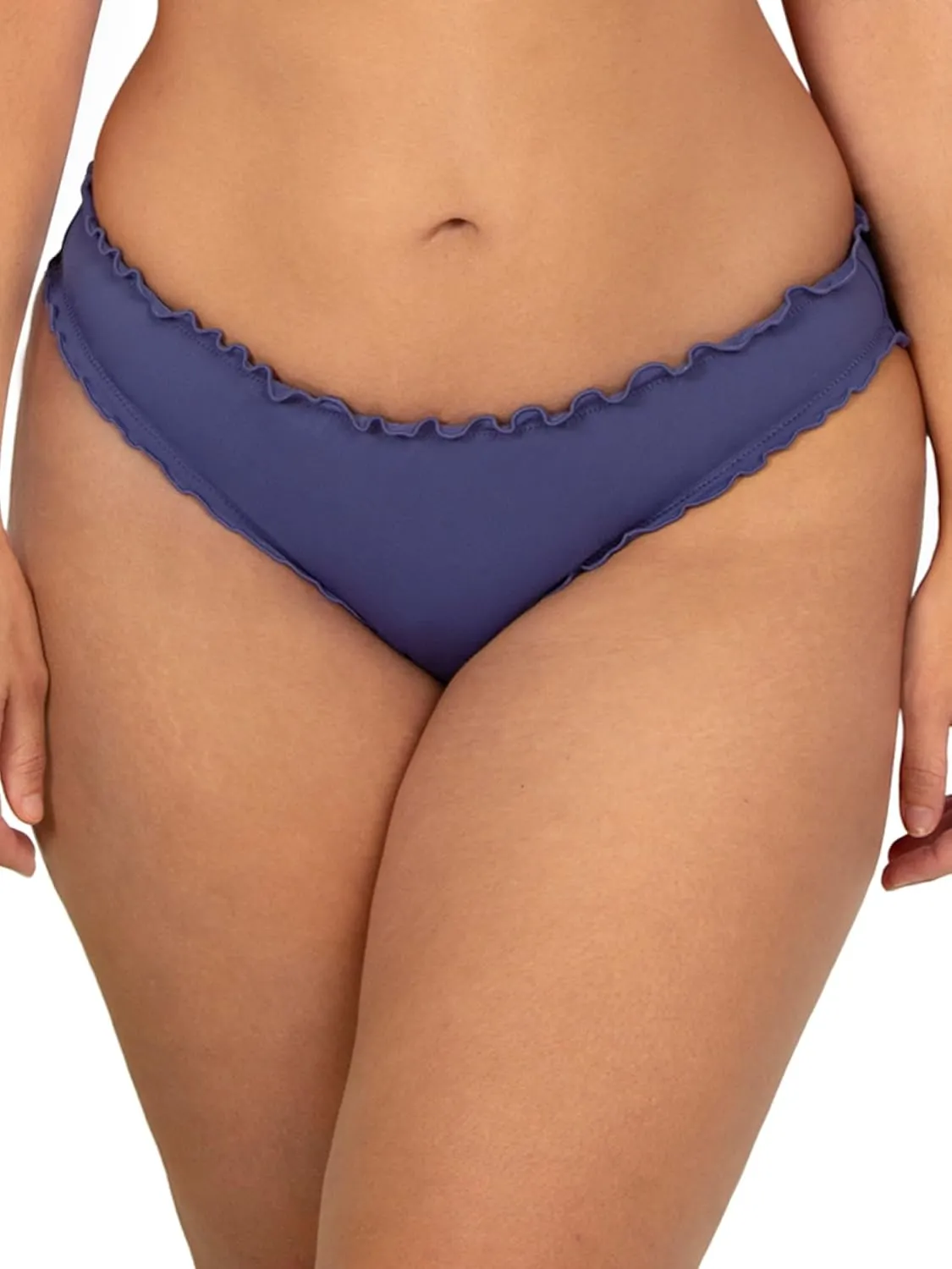 Smart & Sexy Women's Ruffled Swimwear Bikini Bottom  Ruched Back for Shaping and Style