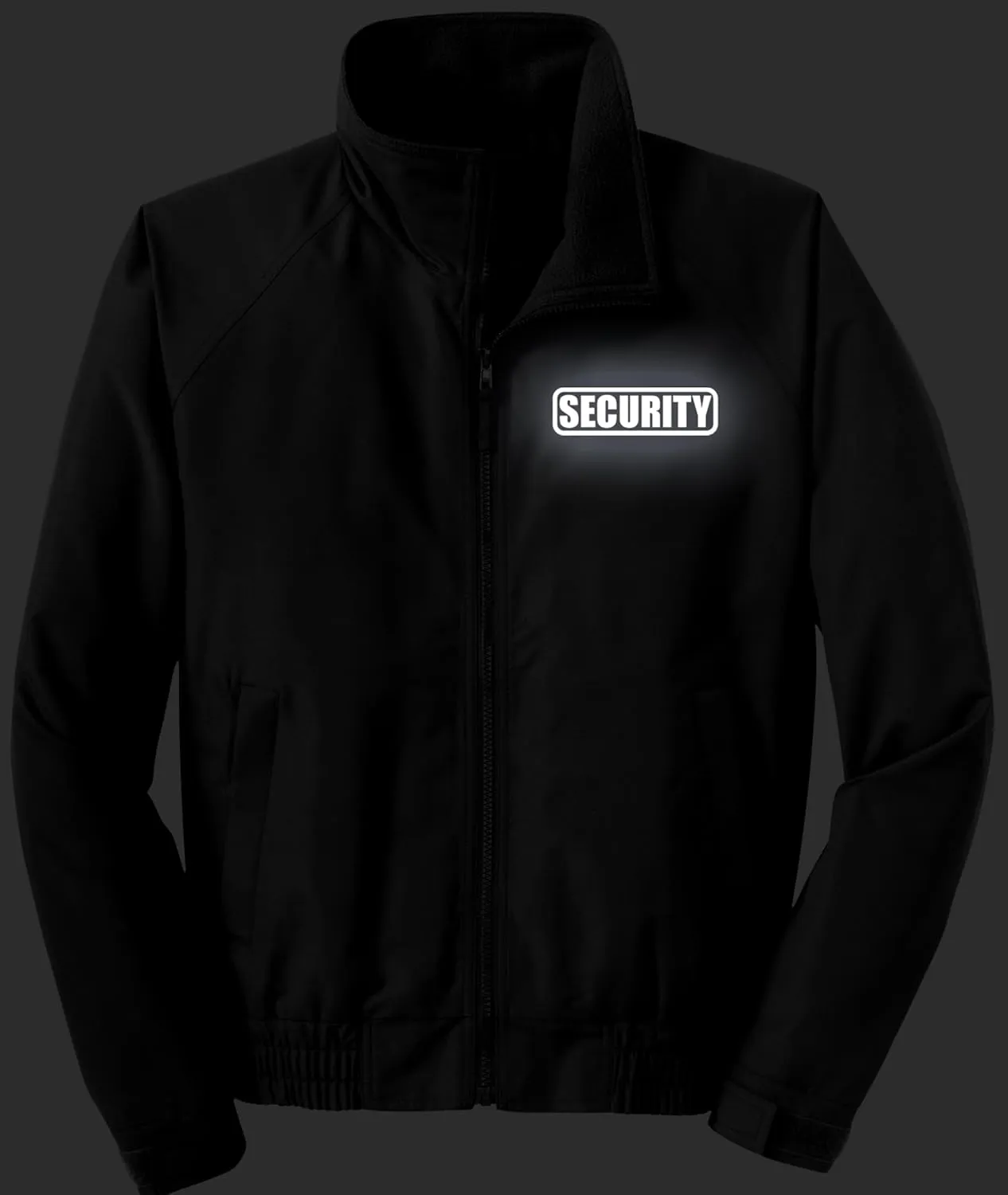 Smart People Clothing Security jacket, Economy with REFLECTIVE Decoration both front and back