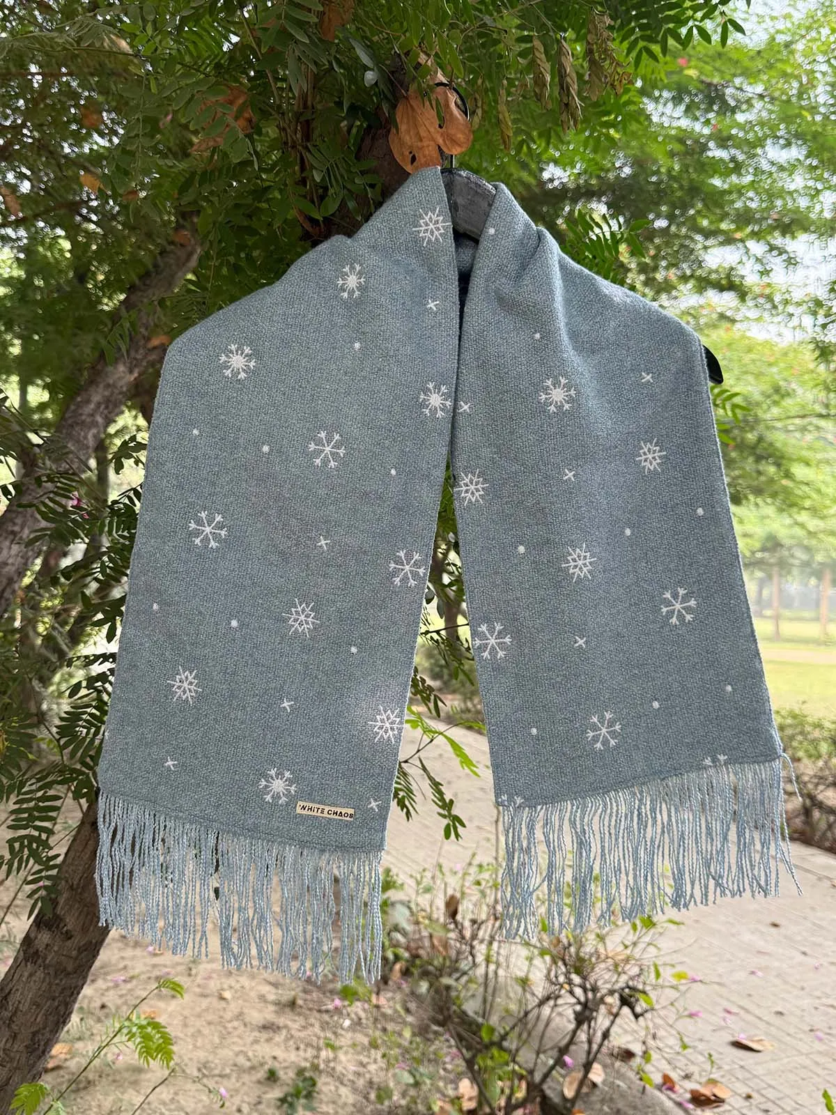 Snowflake Coat with Muffler