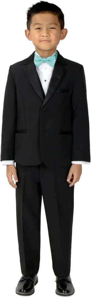 Spring Notion Big Boys' Modern Fit Tuxedo, No Tail