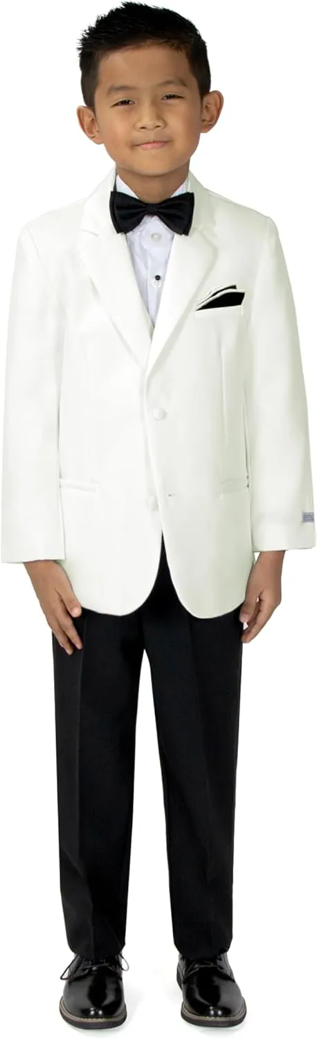 Spring Notion Big Boys' Modern Fit Tuxedo, No Tail