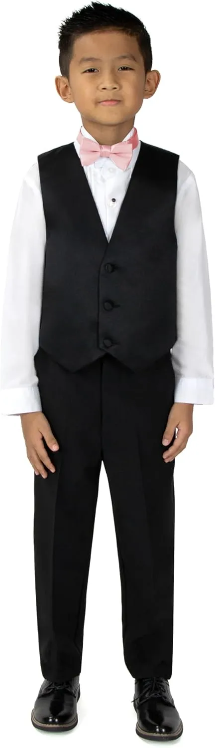 Spring Notion Big Boys' Modern Fit Tuxedo, No Tail