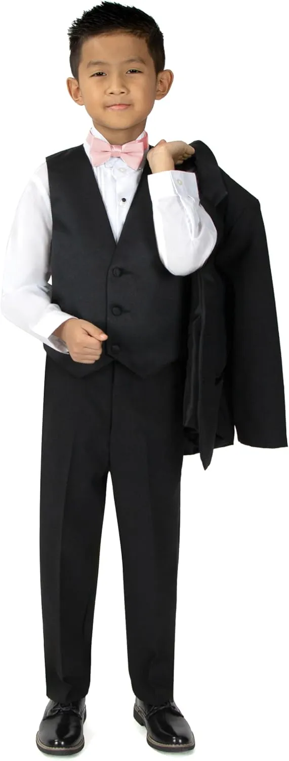 Spring Notion Big Boys' Modern Fit Tuxedo, No Tail