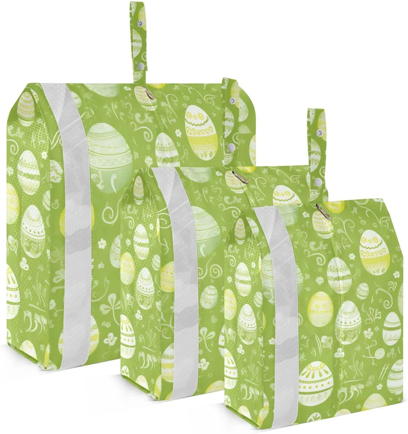 SPRIPORT Easter Eggs 3 Set Compression Packing Cubes for Travel Lightweight Luggage Organizer Bags for Carry on Suitcase Travel Cubes for Vacation Woman Man Clothes