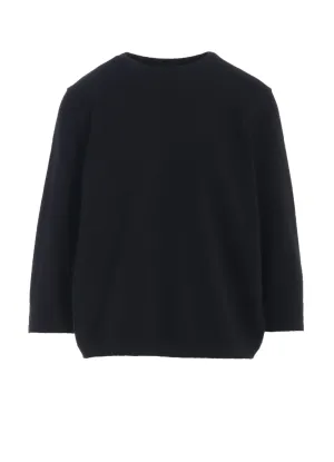 SUPER SOFT COTTON KNIT PULLOVER