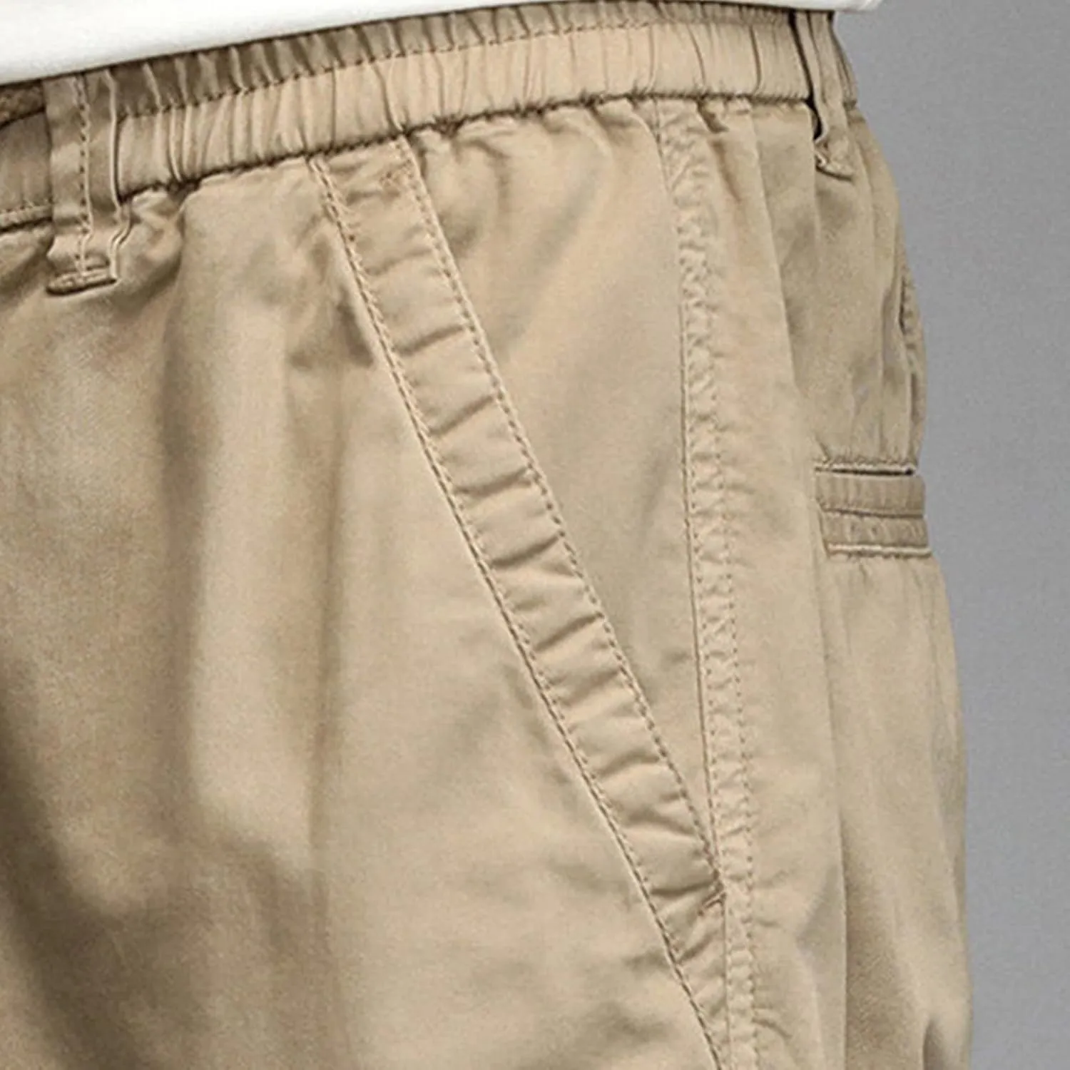 Sweatpant for Men with Pockets Loose Sweatpant 2023 Outdoor Autumn Men's Cargo Casual Pants Plain Color Joggers Men's