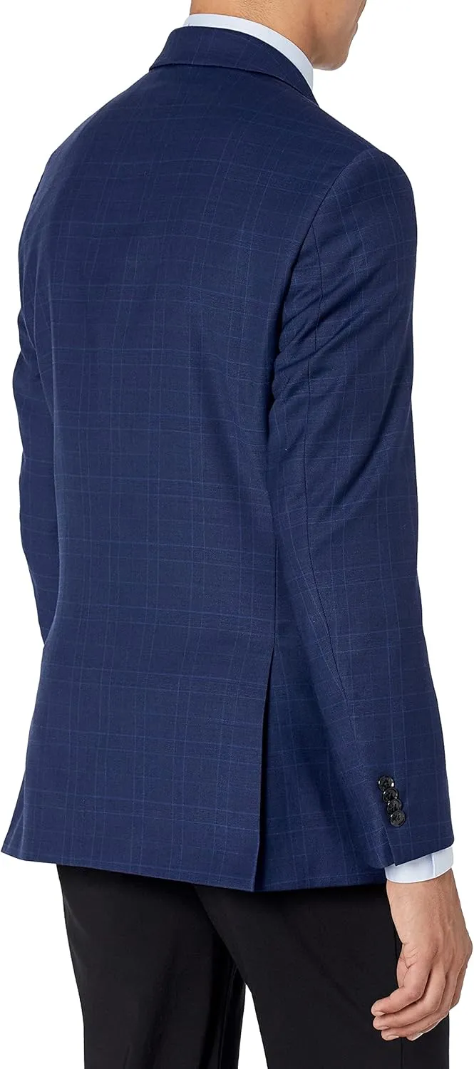 Tommy Hilfiger Mens Modern Fit Two Button Blazer Jacket