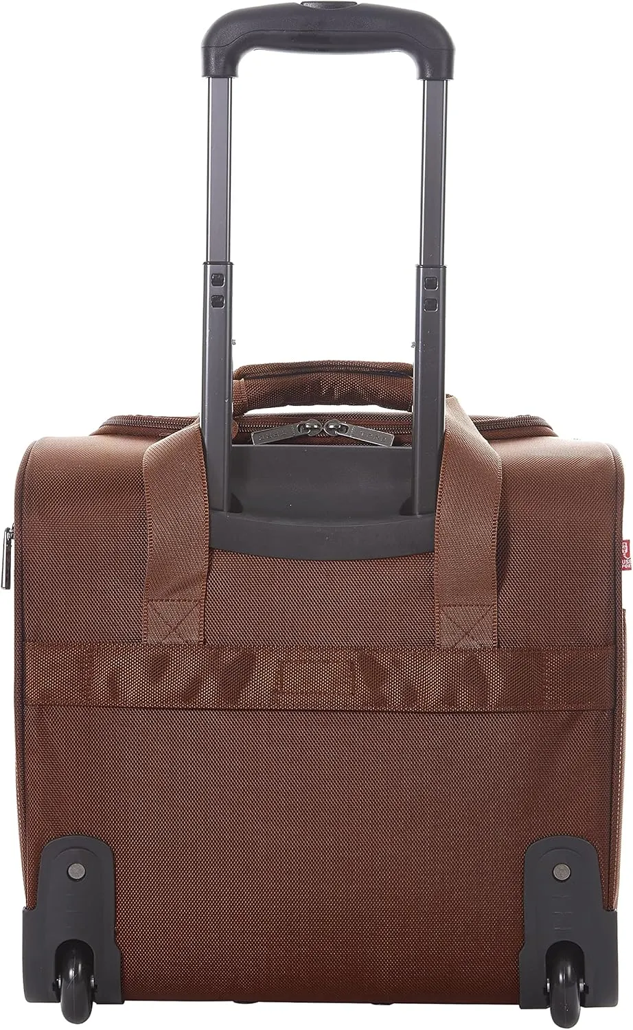 TPRC Smart Under Seat Carry-On Luggage with USB Charging Port, Brown, Underseater 15-Inch