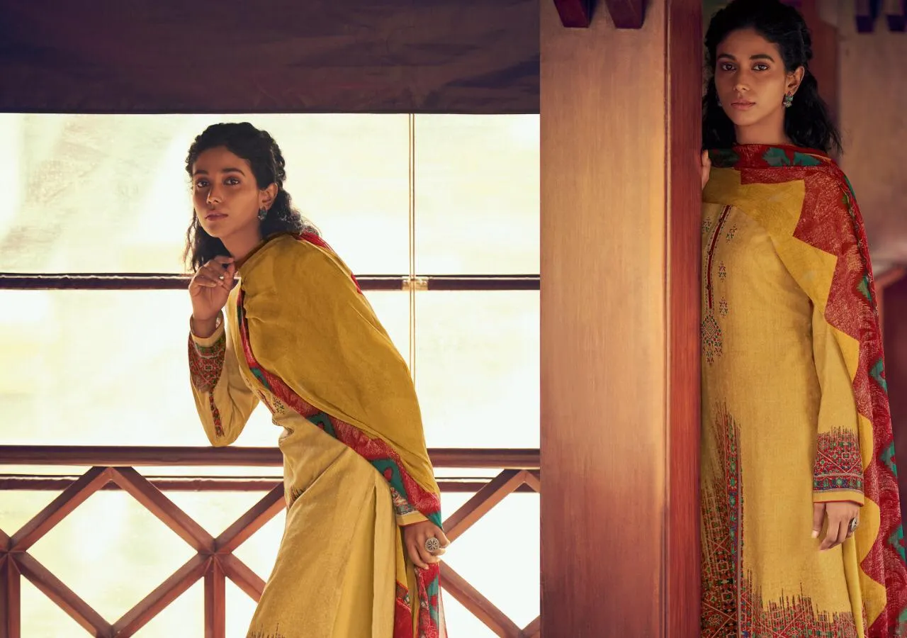 Varsha Fashion Presents Azra Pashmina Printed Fancy Designer Salwar Suits