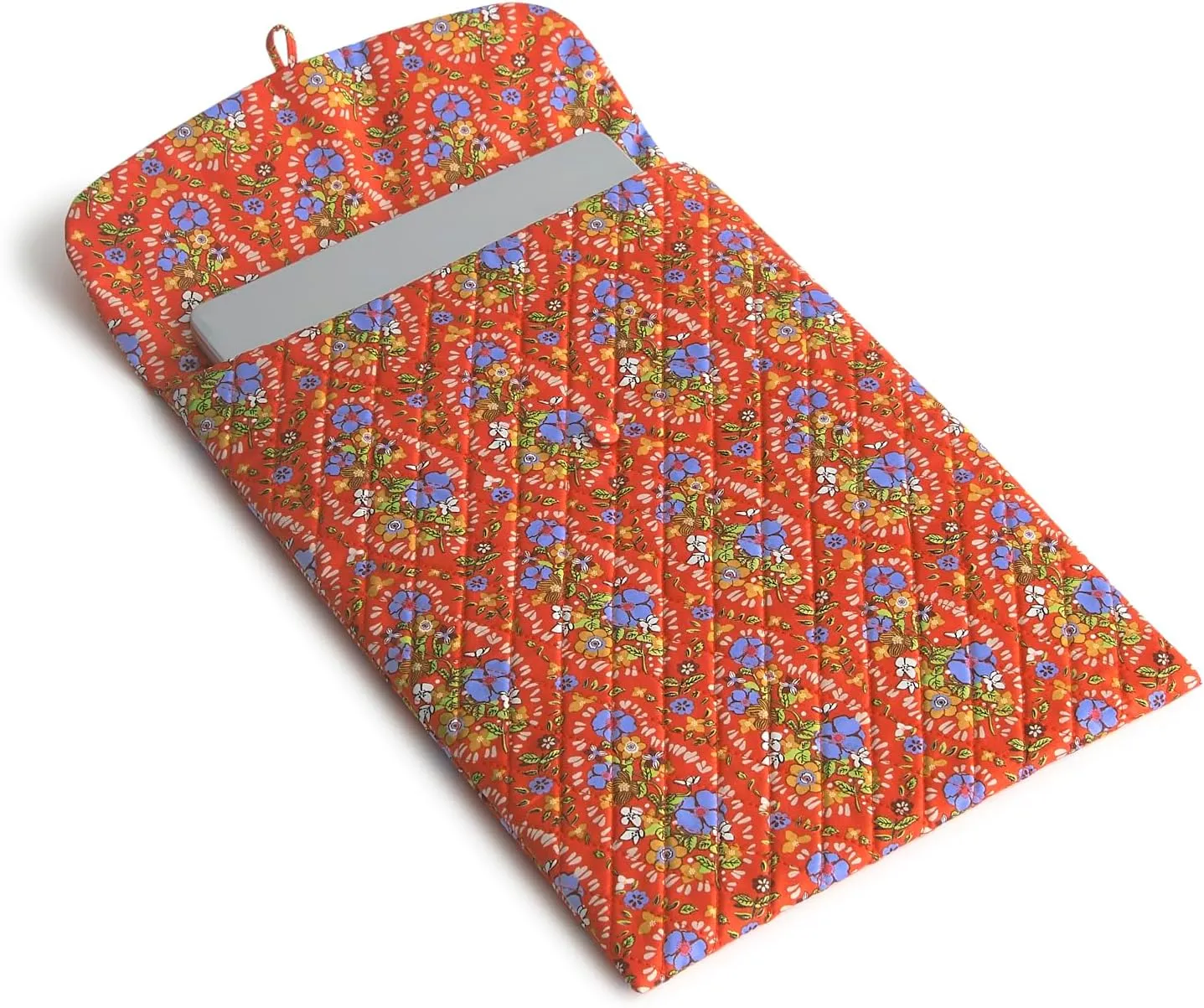 Vera Bradley Premium Cotton Large Envelope Tech Sleeve