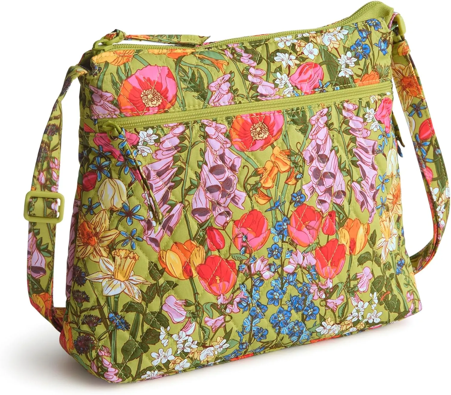 Vera Bradley Premium Cotton Original Zip Hipster Crossbody