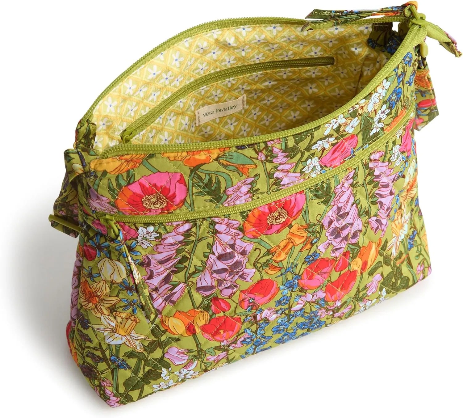 Vera Bradley Premium Cotton Original Zip Hipster Crossbody