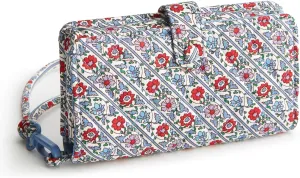 Vera Bradley Premium Cotton Phone Wristlet