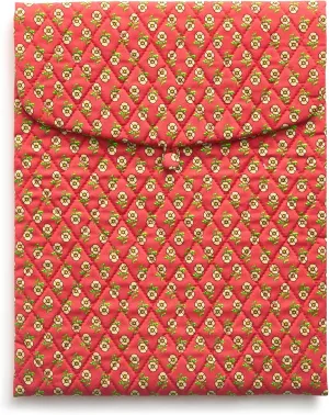 Vera Bradley Premium Cotton Small Envelope Tech Sleeve