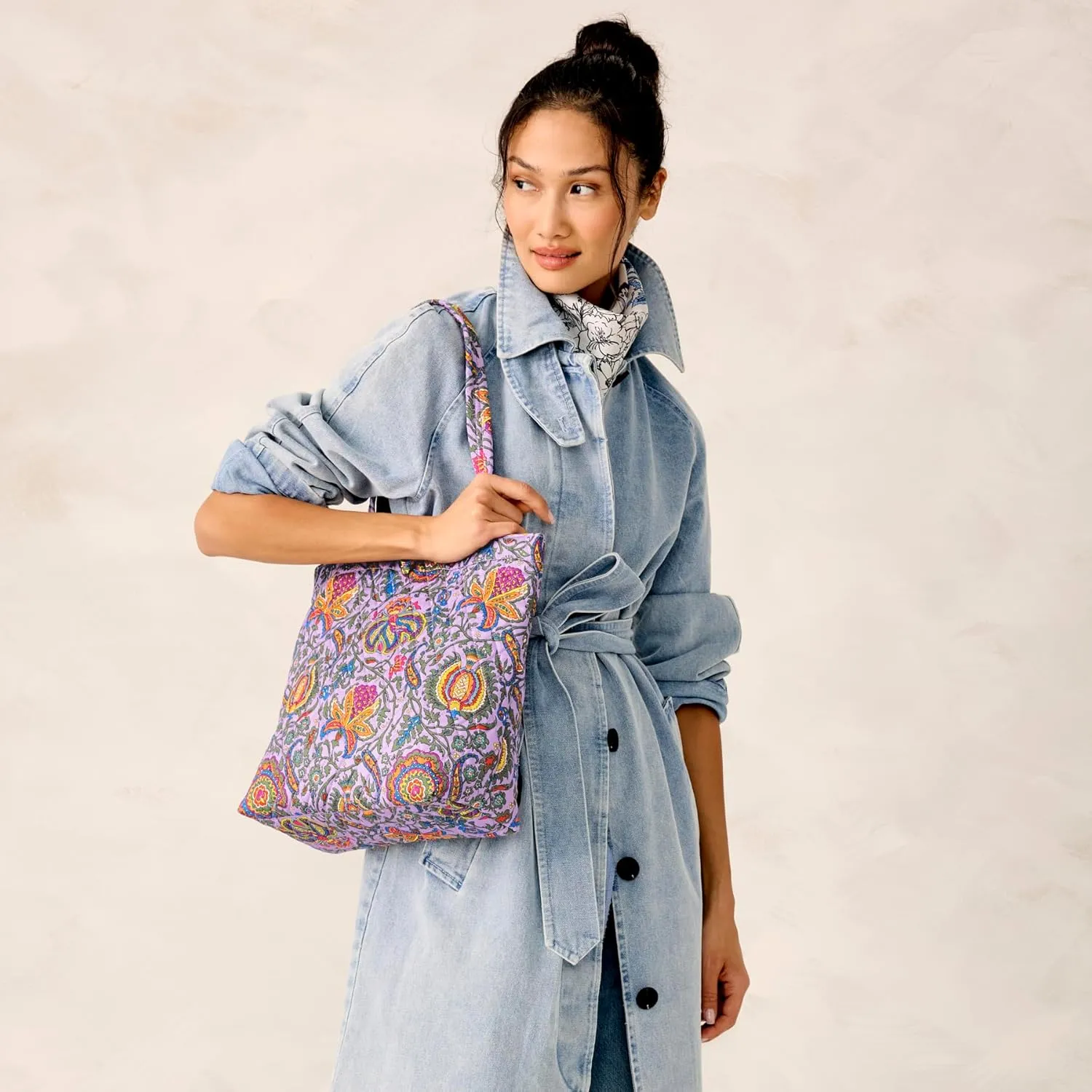 Vera Bradley Premium Cotton Small Original Tote
