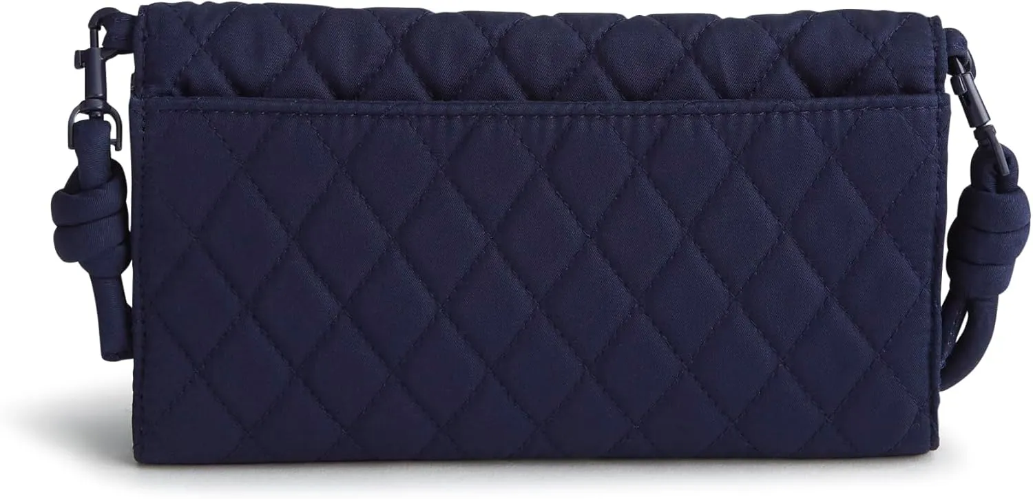 Vera Bradley Premium Cotton Wildwood Wallet Crossbody