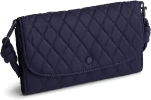 Vera Bradley Premium Cotton Wildwood Wallet Crossbody