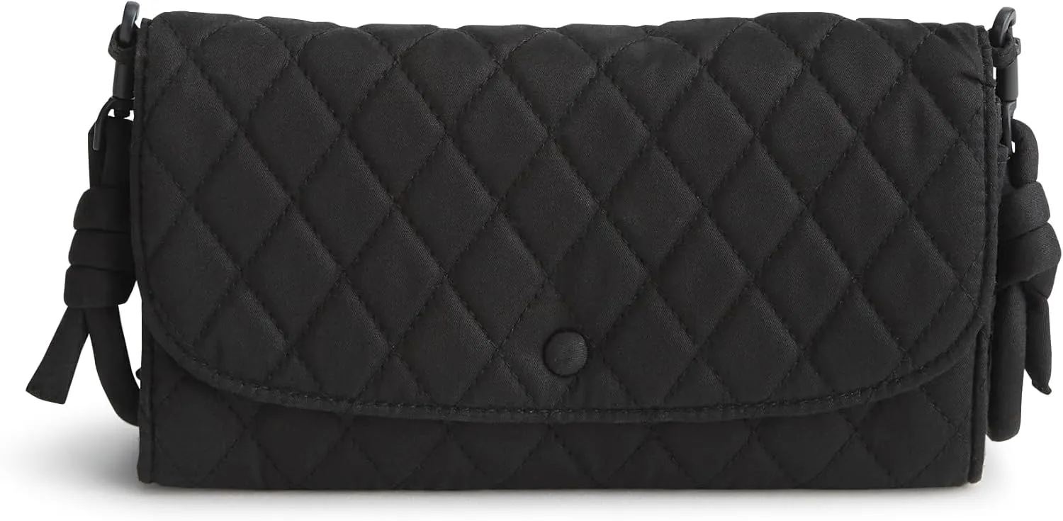 Vera Bradley Premium Cotton Wildwood Wallet Crossbody