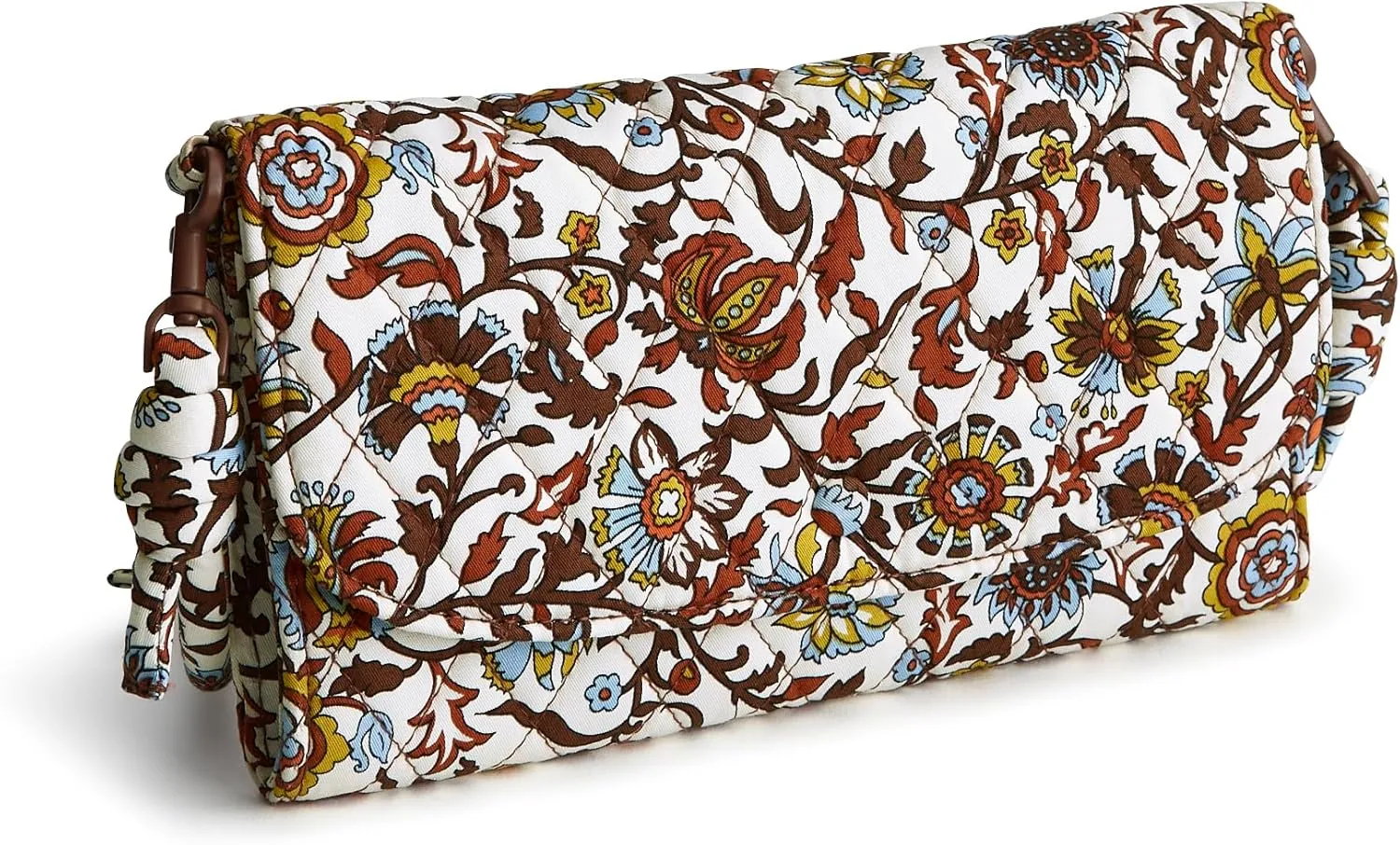 Vera Bradley Premium Cotton Wildwood Wallet Crossbody