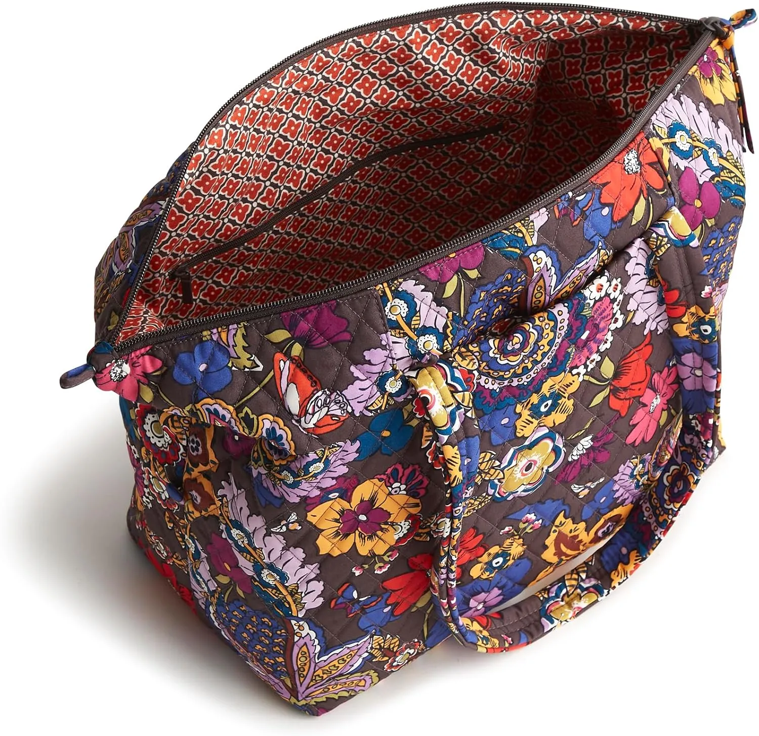 Vera Bradley Premium Cotton Woodhill Shoulder Bag