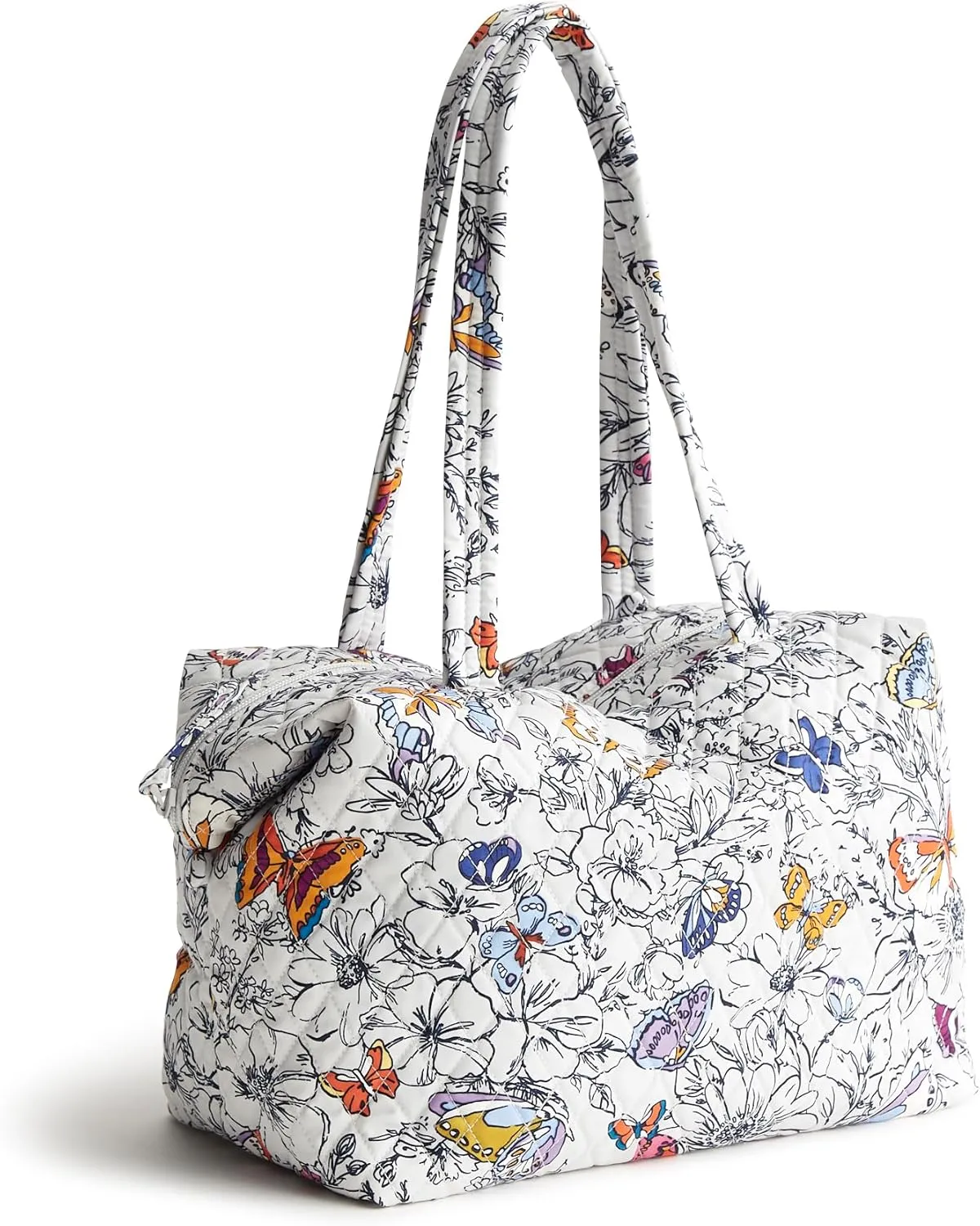 Vera Bradley Premium Cotton Woodhill Shoulder Bag