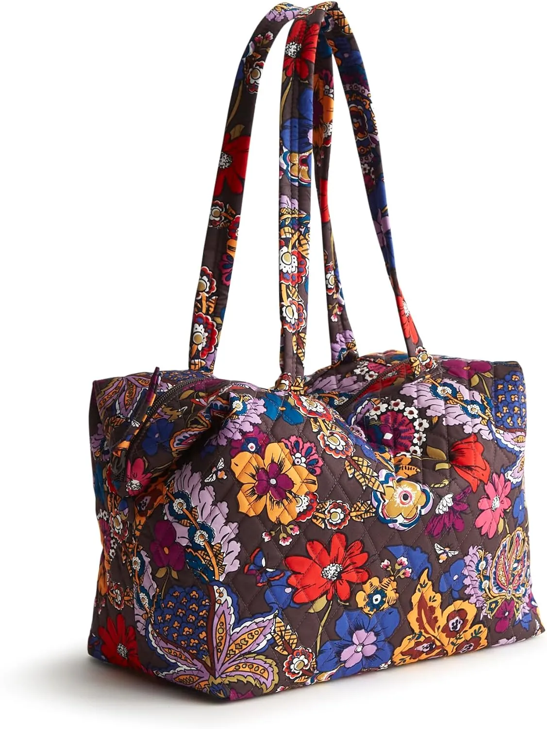 Vera Bradley Premium Cotton Woodhill Shoulder Bag
