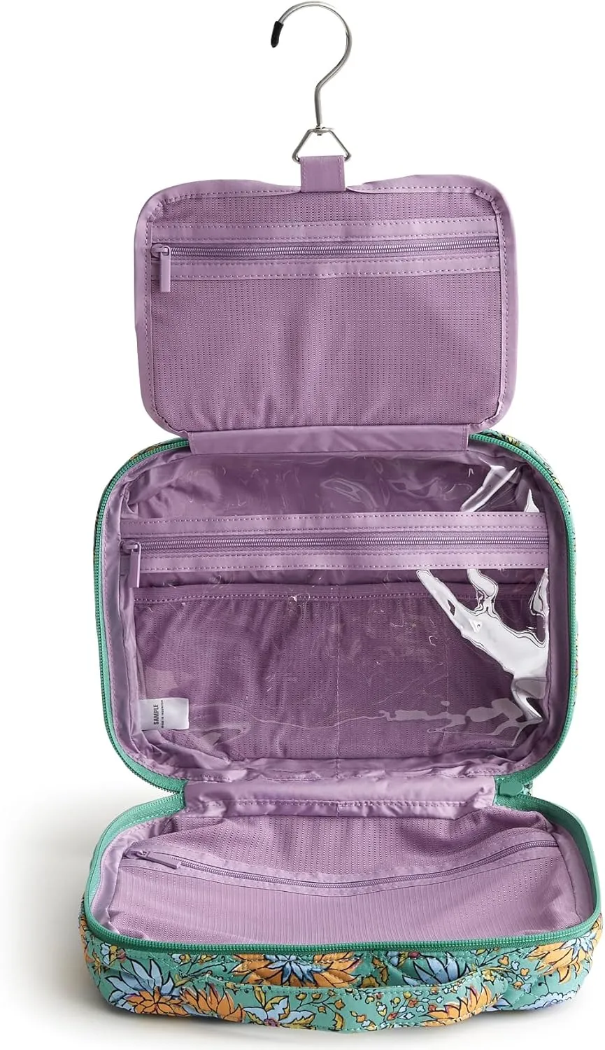 Vera Bradley Women's Premium Cotton Hanging Travel Organizer