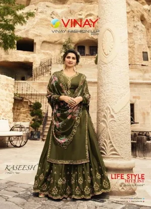 VINAY KASHEESH LIFESTYLE HITLIST HEAVY WORK SUIT WEDDING COLLECTION