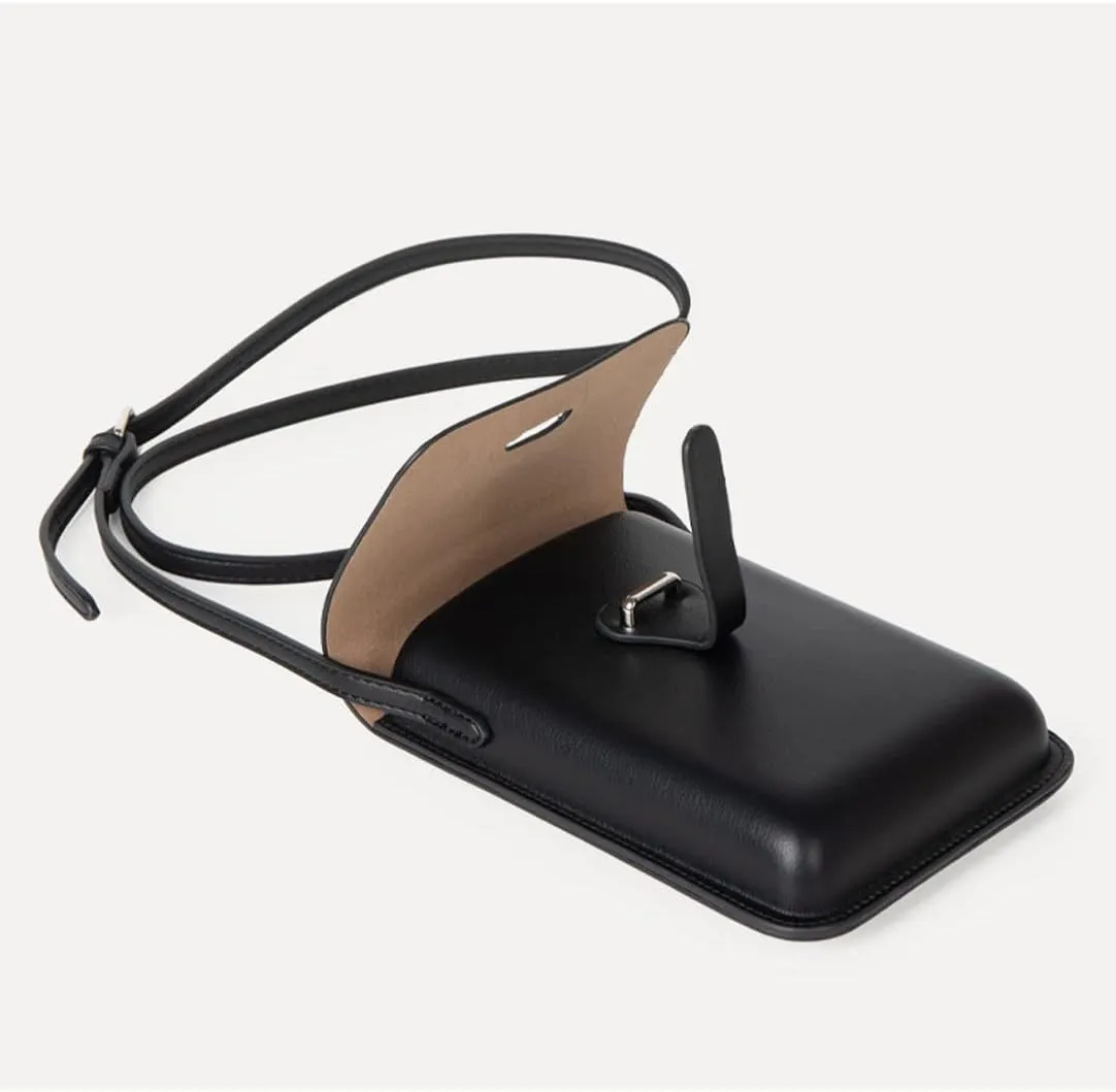 Vintage Leather Shoulder Bag Retro Handbag Women Purse Cross Body Smart Pockets Lady Mobile Phone Handbag Wallet