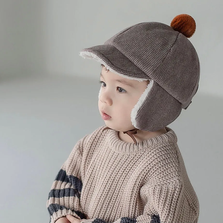 Winter baby cap