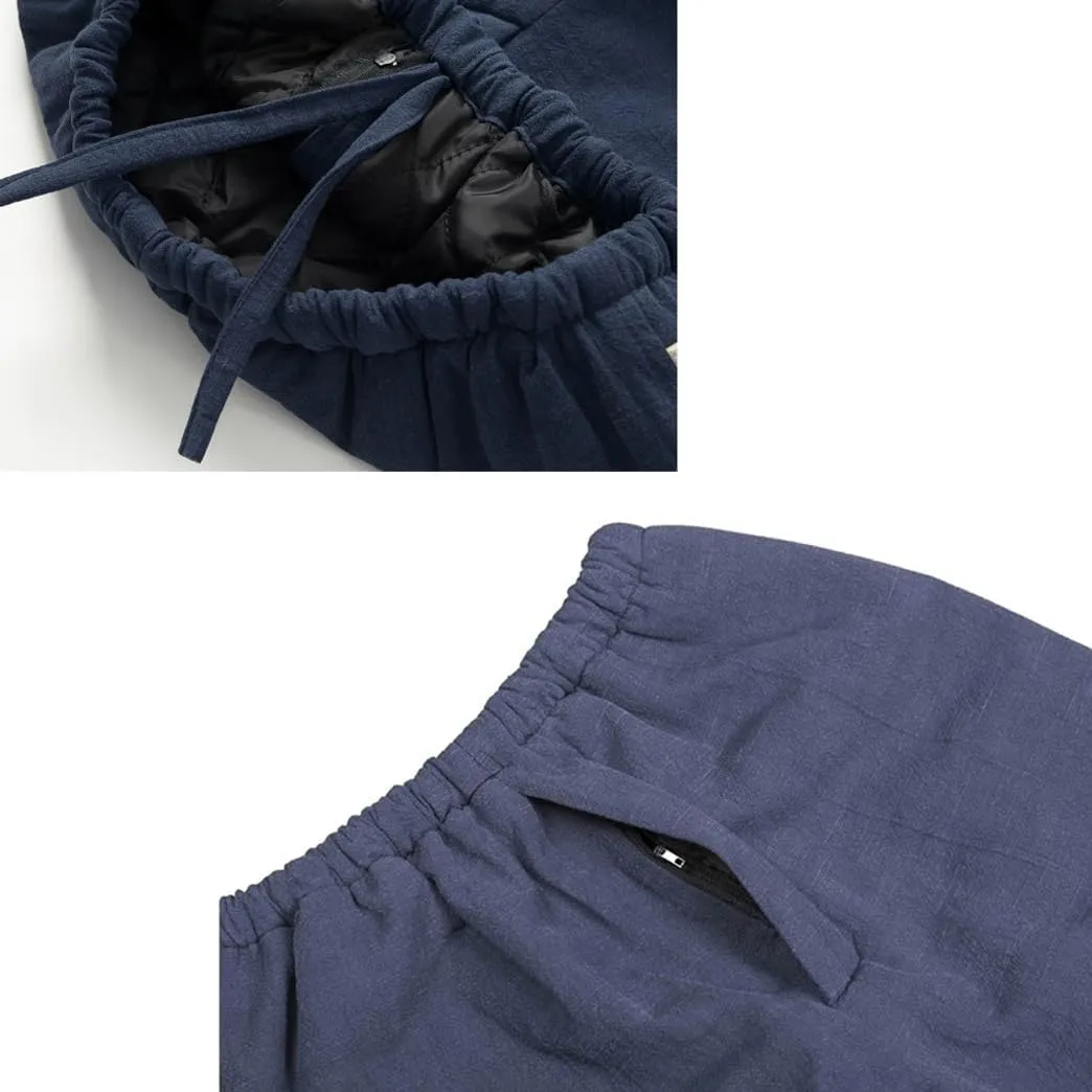 Winter Martial Arts Pants Chinese Kung Fu Harem Pants Loose Yoga Trousers Cotton Tai Chi Pants