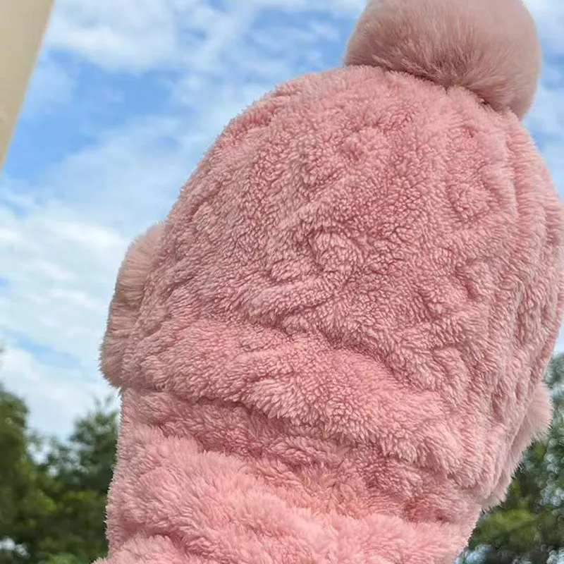 Winter-SpecialsWomen's Winter Warm Windproof Plush Scarf Hat