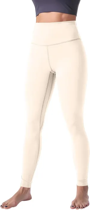 Women High Waisted Leggings Stretch Slim Butt Lifting Yoga Pant Through Tummy Control Sport Gym Lounge Tights Trouser