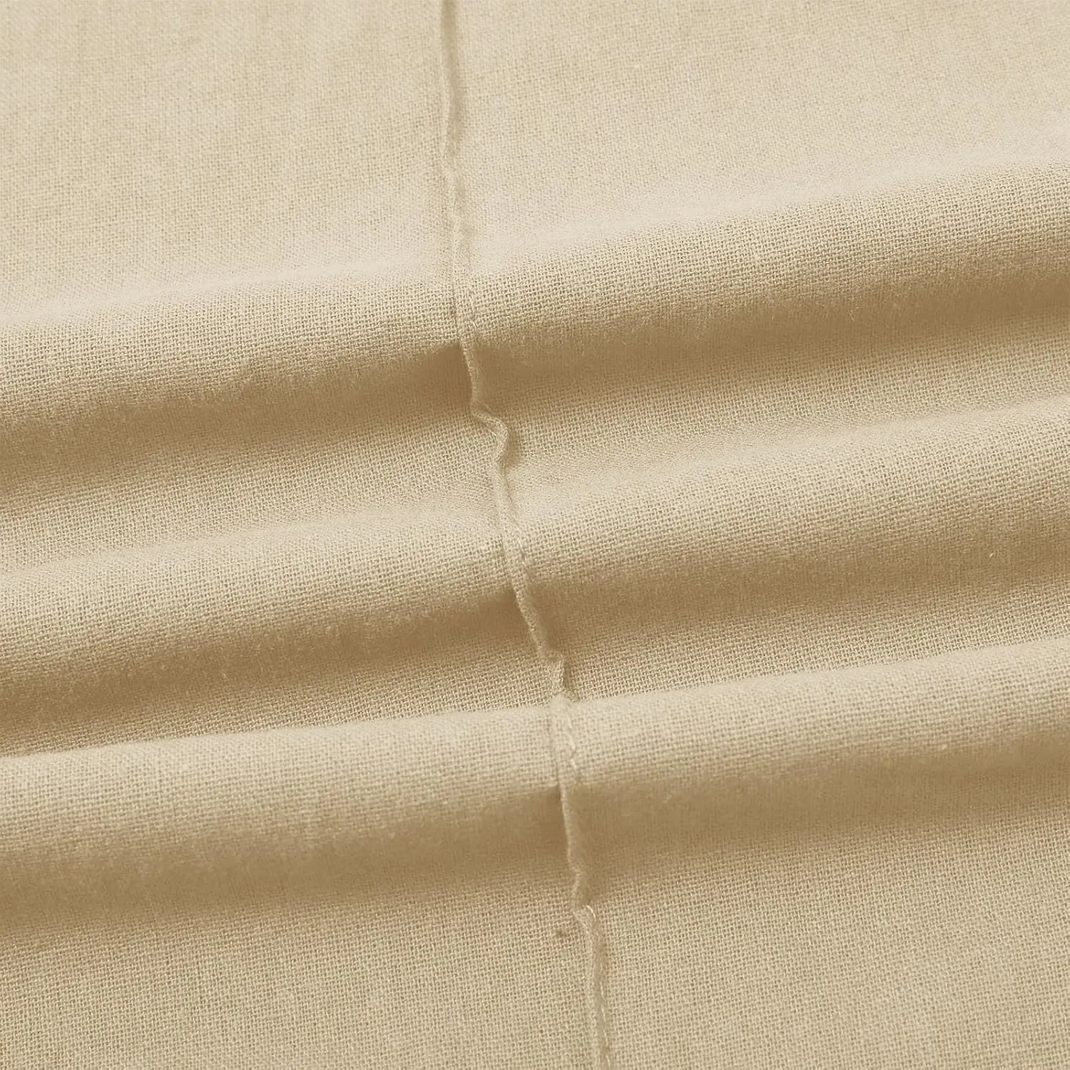 Women's Solid Cotton Linen Straight Pants Drawstring Loose Fit Summer Pants Wide Leg Trousers with Side Pockets for Causal