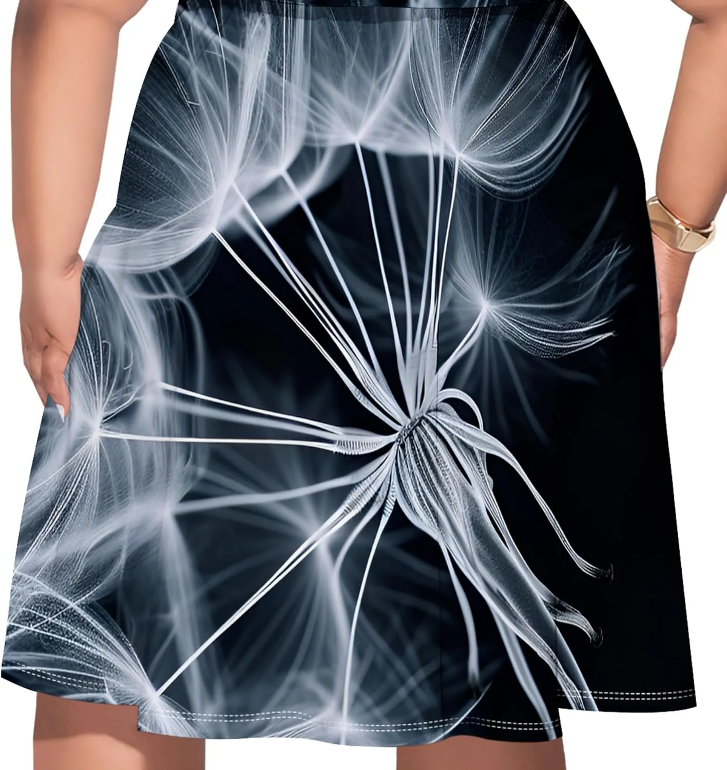Women's Summer Fall Dresses 2024 Boho Floral Off Shoulder Wrap Layer Ruffle Short Sleeve Casual A-Line Mini Dress