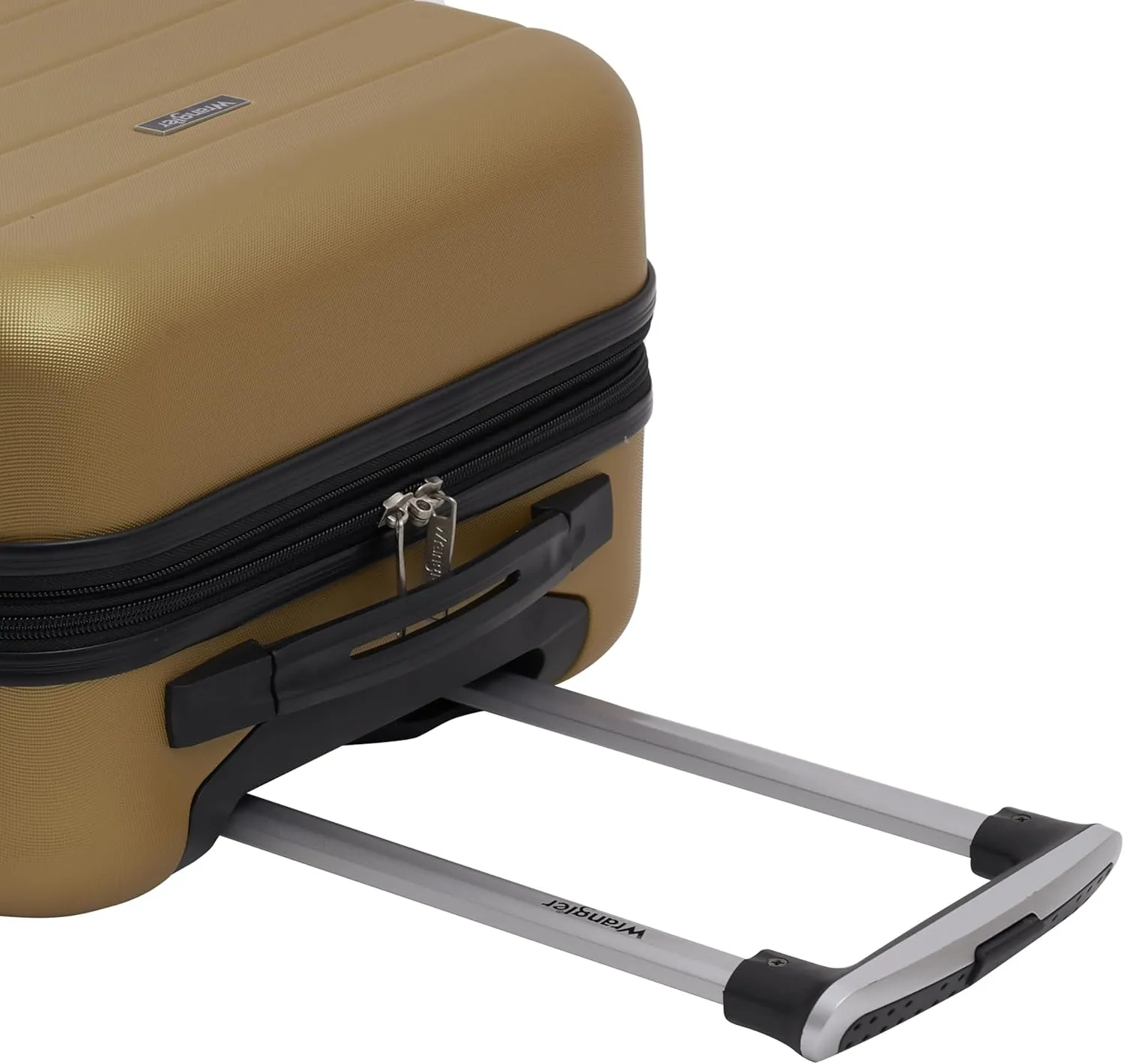 Wrangler Smart Luggage Set with Cup Holder and USB Port, Wood Thrush, 2 Piece
