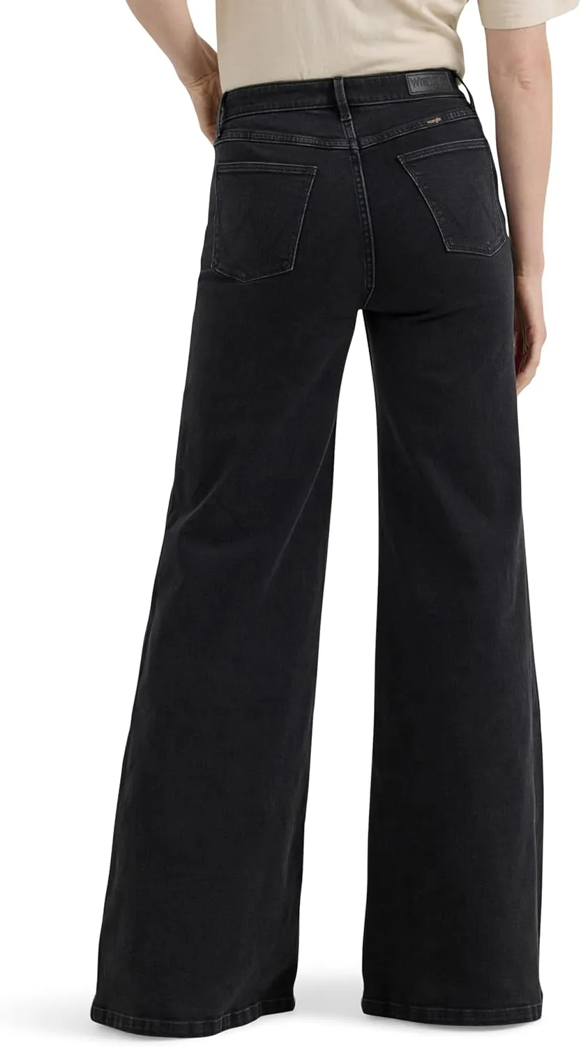 Wrangler Women's Wide Leg Flare Jean