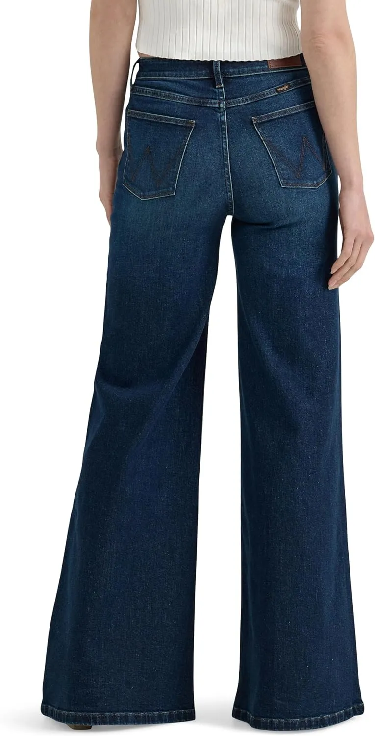 Wrangler Women's Wide Leg Flare Jean