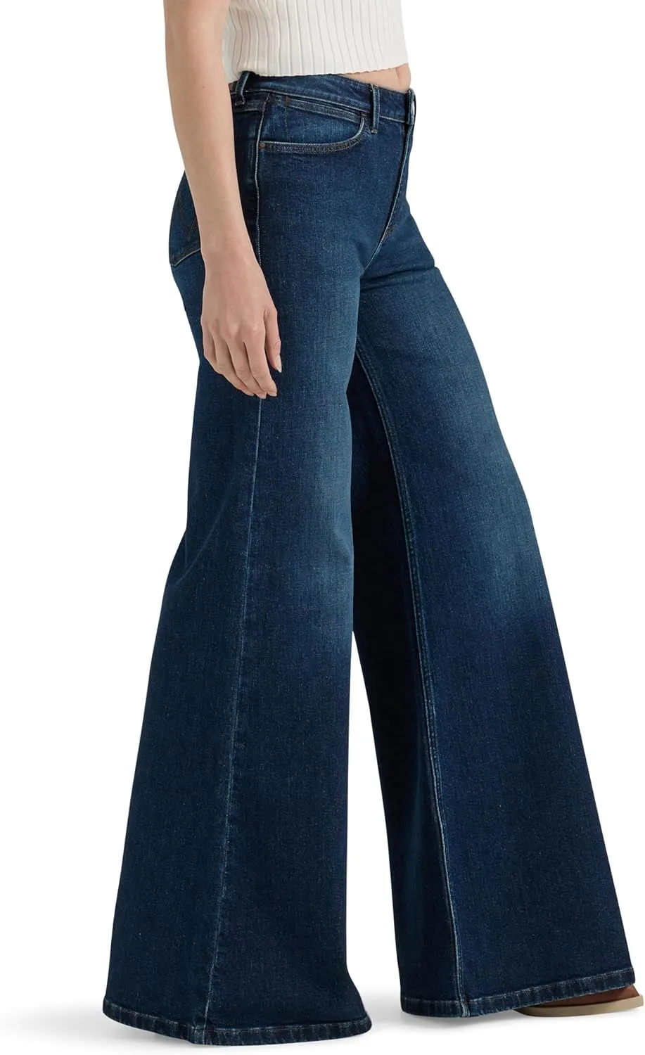 Wrangler Women's Wide Leg Flare Jean